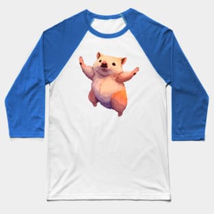 DANCING WOMBAT Baseball T-Shirt